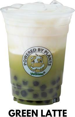 Green Milk Tea Latte